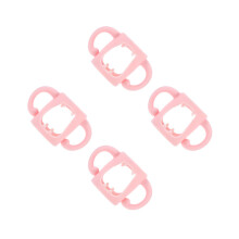 4St Antibreuk Siliconen Fleshoes Met Handvat Roze Veilige
