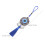 4Pièces Accessoires Suspension Miroir Œil Bleu Alliage 10