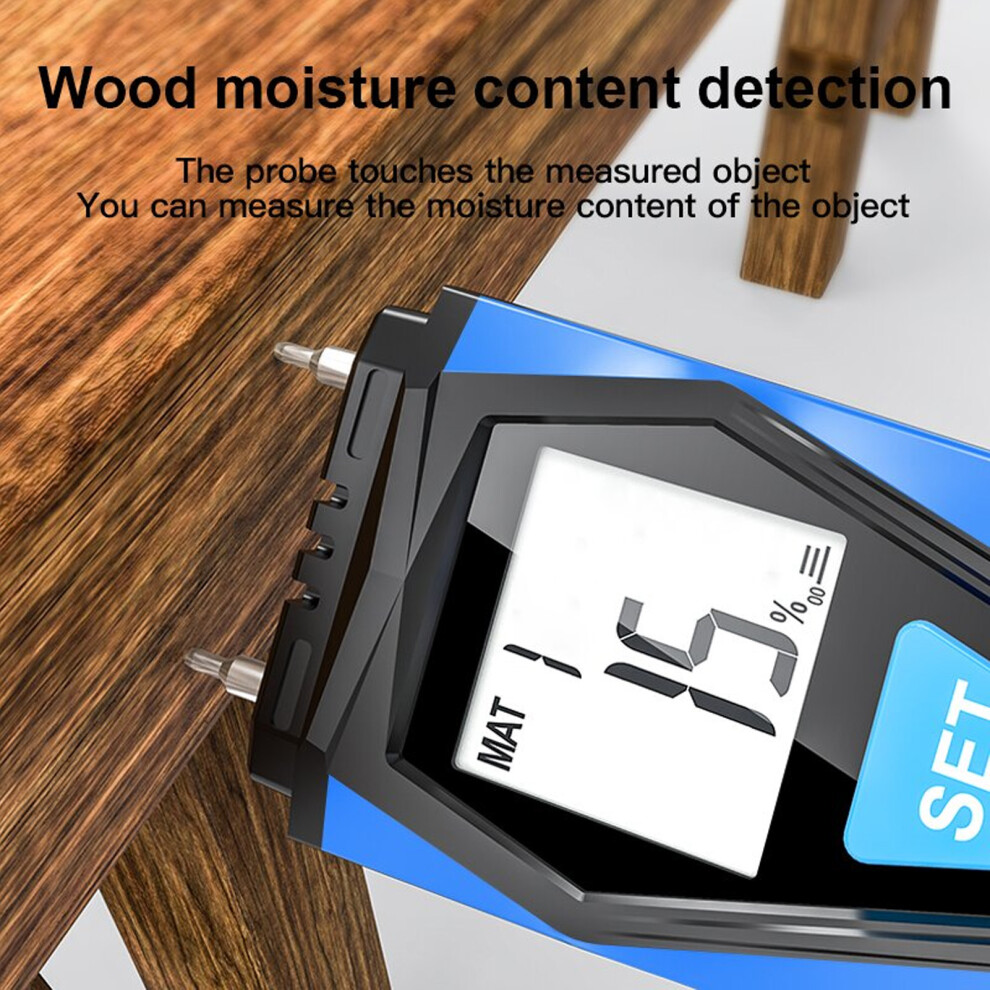 Digital Moisture Meter for Wood and Brick