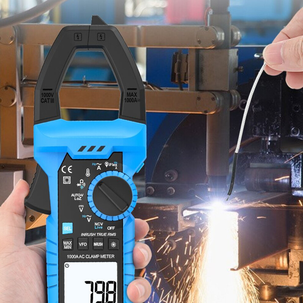 AC Current Clamp Meter 1000A Multimeter