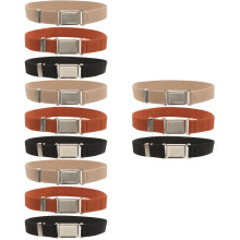 12St Comfortabele Kindersriem Met Metalen Sluiting in Assorti Kleuren