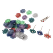 42 Pieces Mini Polishing Wheels Kit - Wood Cleaning & Deburring