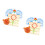 2Pcs Assorted Wooden Nail Plates Preschool Math Learning Toy 4