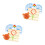 2Pcs Assorted Wooden Nail Plates Preschool Math Learning Toy 7