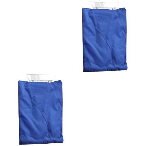 2Pièces Grattoir Neige Bleu Avec Chaud, Plastique Durable