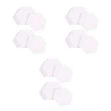 1200St Papier Patchwork Sjablonen Hexagon Wit Voor Quilten En Naaien