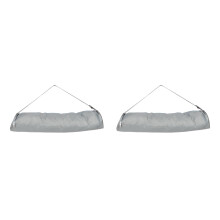 2St Waterdichte Lichtgrijze Yoga Mat Draagtas Voor Outdoor Fitness