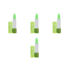 4St Hydraterende Lippenbalsem Kleurveranderend Waterproof Groen