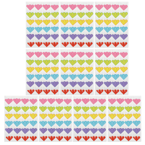Cloud Shaped Scrapbook Stickers Multi-Color Paper Photo Corners 1