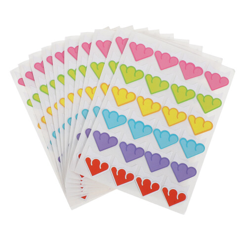 Cloud Shaped Scrapbook Stickers Multi-Color Paper Photo Corners 2
