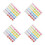 Cloud Shaped Scrapbook Stickers Multi-Color Paper Photo Corners 7