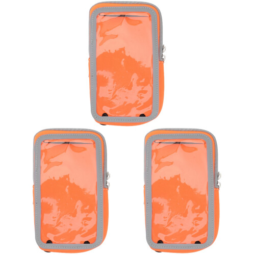 3Pièces Brassard Compartiment Pour Clés Téléphone 2