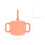 2St Silicone Babbeker Met Handvatten Watermeloen Rood Peuters 10