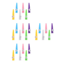 24St Kleurrijke Plastic Kazoos Voor Kids, Voor En
