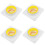 2Pcs Plastic Range Hood Check Valve for Kitchen Bathroom Air Exhaust 10