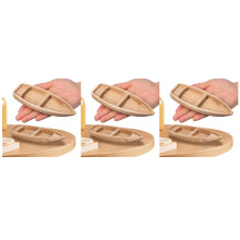 3St Miniatuur Boot Model Khaki Voor Huisdecoratie