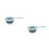 4Pcs Foldable Blue Plastic Water Ladles Kitchen and Garden Use Scoops 2