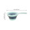 4Pcs Foldable Blue Plastic Water Ladles Kitchen and Garden Use Scoops 8