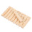 30Pcs Multipurpose Wooden Bucket Handle Beige Ergonomic Grip 2