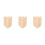 30Pcs Multipurpose Wooden Bucket Handle Beige Ergonomic Grip 7