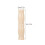 30Pcs Multipurpose Wooden Bucket Handle Beige Ergonomic Grip 10