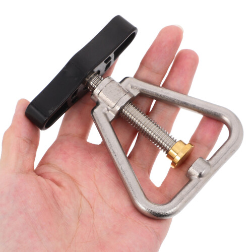 2Pcs Stainless Steel Nut Cracker Tool Multi-Use Walnut Chestnut Opener 2