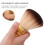 2Pcs Multi Color Wooden Handle Barber Neck Duster Brush Soft Bristles 4