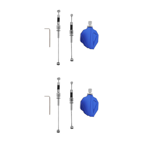 2Ensembles Leviers Modification Bleu En Alliage Métal 2