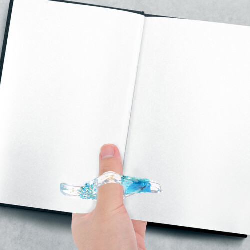 2Pcs Plastic Page Support Holders For Reading Books 2