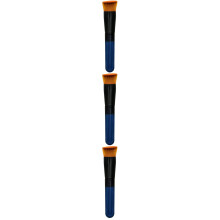 3Pièces Brosses Cosmétiques Noires Souples Pour De Fond