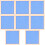 8Pièces Tableau Message Hexagonal Ciel Pour Atelier Enfants 1