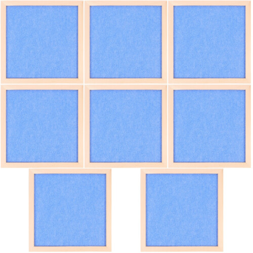 8Pièces Tableau Message Hexagonal Ciel Pour Atelier Enfants
