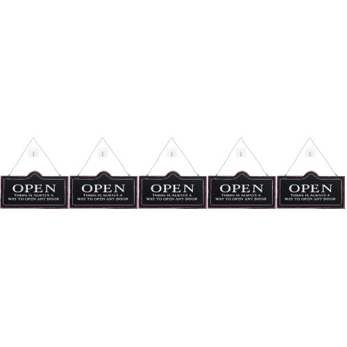 5Pièces Porte Multifonction Ouvert Fermé Durable