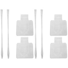 4Pièces Palettes Acryliques Colorées Portables Pour Mélange