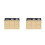 2Pièces Miniature Table Cuisinière Décor Résine Blanche Pour Maison 10