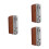 3Pièces Mécanique Compact Bois Clair Pour Piano Violon 1