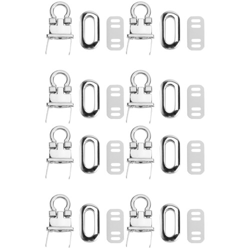 8Pièces Verrous Zinc Alliage Pour Sac À Main Usage
