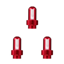 3Paires Caches Valve Aluminium Antipoussière Résistants