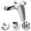 2Pièces Séparateur Eau Douche Métal Argenté Précis Durable 7