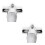 2Pièces Séparateur Eau Douche Métal Argenté Précis Durable 10