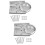 2Stk Aluminium Scharnier Für Dachbodenleiter Mit Soft-Close Design 8