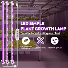6.2W LED Pflanzenwachstumsleiste 126LED 30cm mit Timer & Dimmfunktion