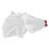 2Pièces Accessoire Voile Tulle Pour Fêtes 3