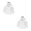 2Pièces Accessoire Voile Tulle Pour Fêtes 4