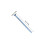 Silver Flat Head Nails Sturdy Picture Hanging and DIY Fixings 3