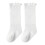 1 Pair Knee High Socks - S 0-6M, Combed Cotton 2