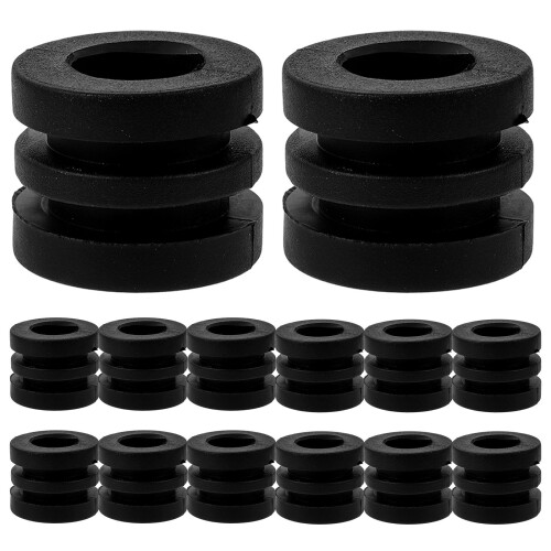 48Pièces Joint Élastique Noir Pour Table De Football En DIY 1
