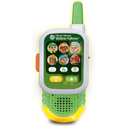LeapFrog Kids Walkie Talkies Two Way Radios Interactive Educational Lights LeapFrog Heroe 1