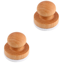 2Pièces Nettoyeur Corde Bois Clair Qualité Supérieure Pour Basse