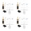 4Ensembles Valve De Douche Argent Usage Salle De Bain Durable 6